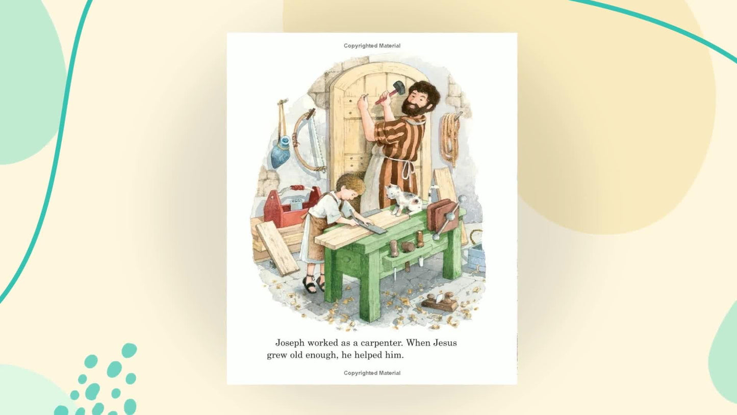 The Story of Jesus: a Christian Book for Kids, (Hardcover)