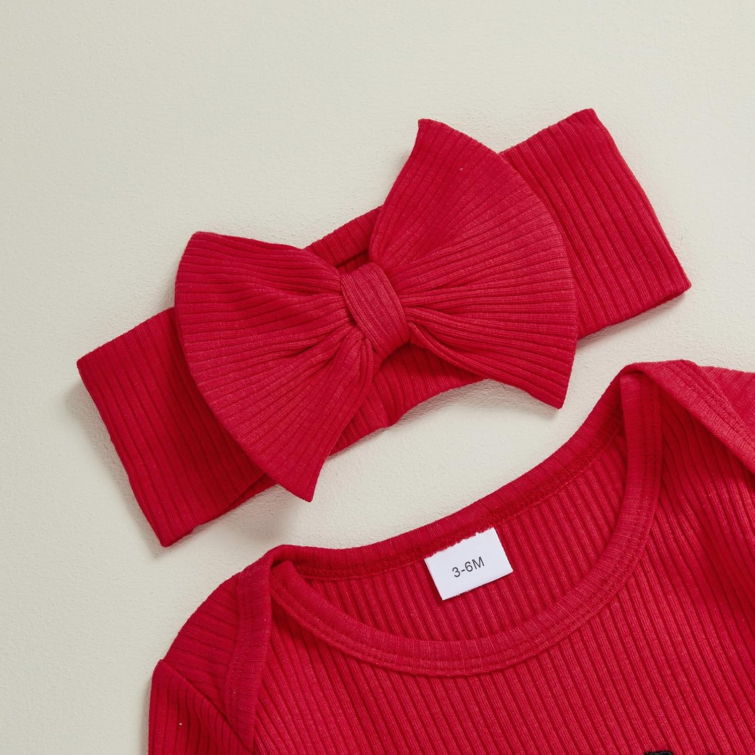 My First Christmas Baby Girl Outfit Cute Santa Romper Long Sleeve Onesie Jumpsuit Infant Newborn Outfits Clothes