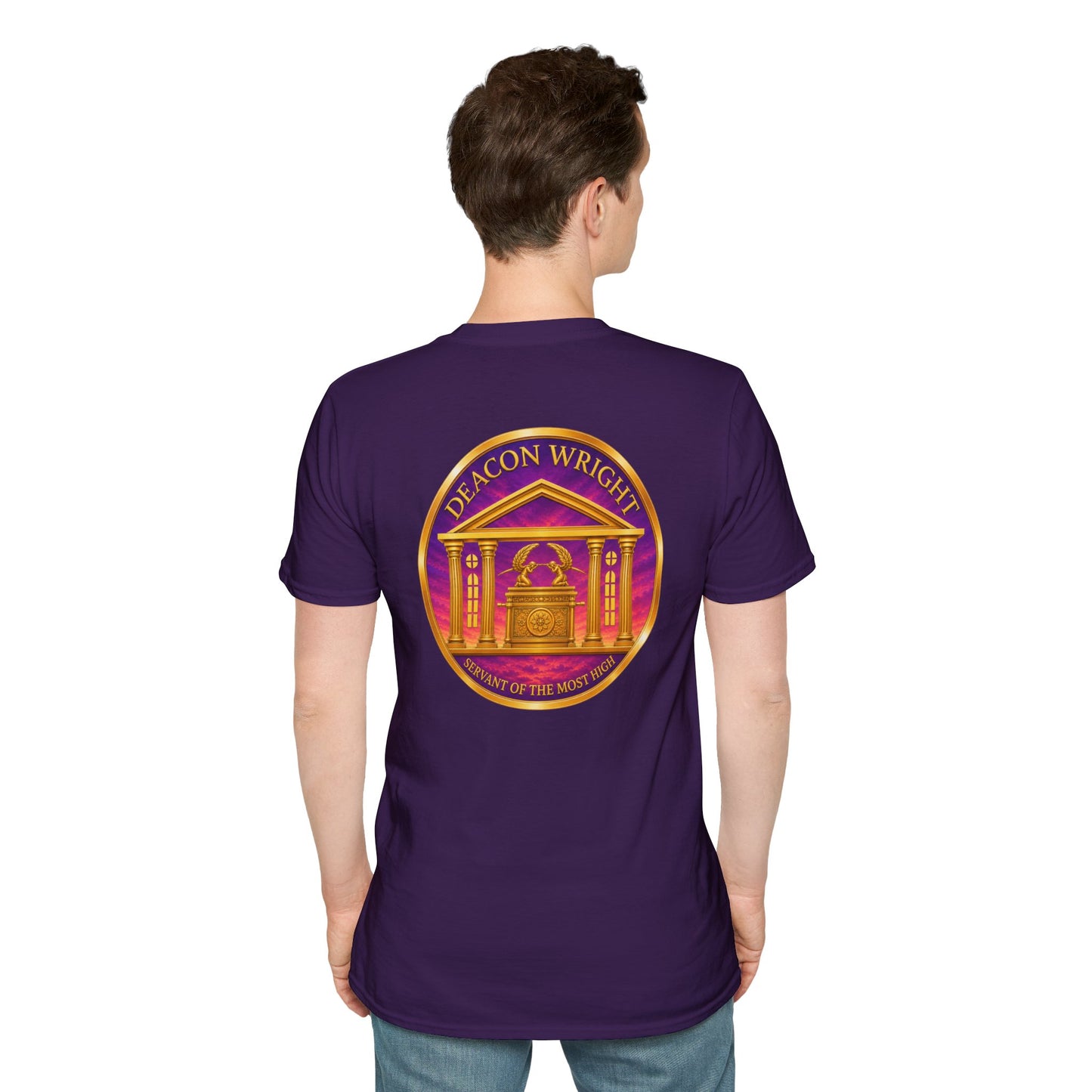 Church Ministry T-Shirt — Solomon’s Temple / Deacon Wright Logo Tee