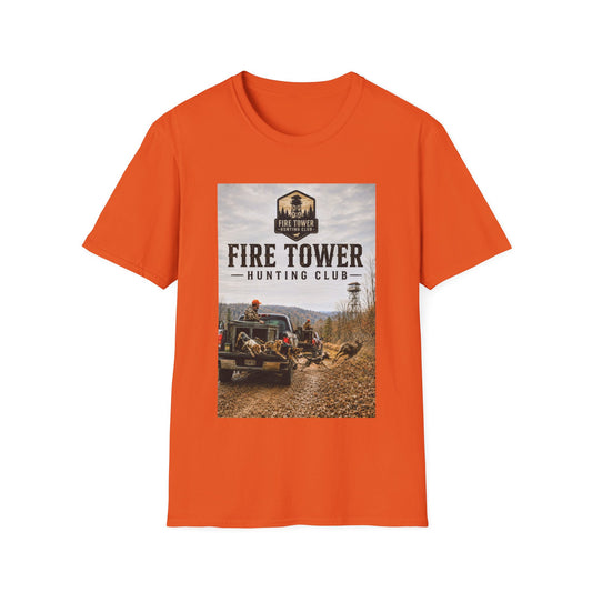 Fire Tower Hunting Club T-Shirt — Vintage Outdoors Hunting Tee