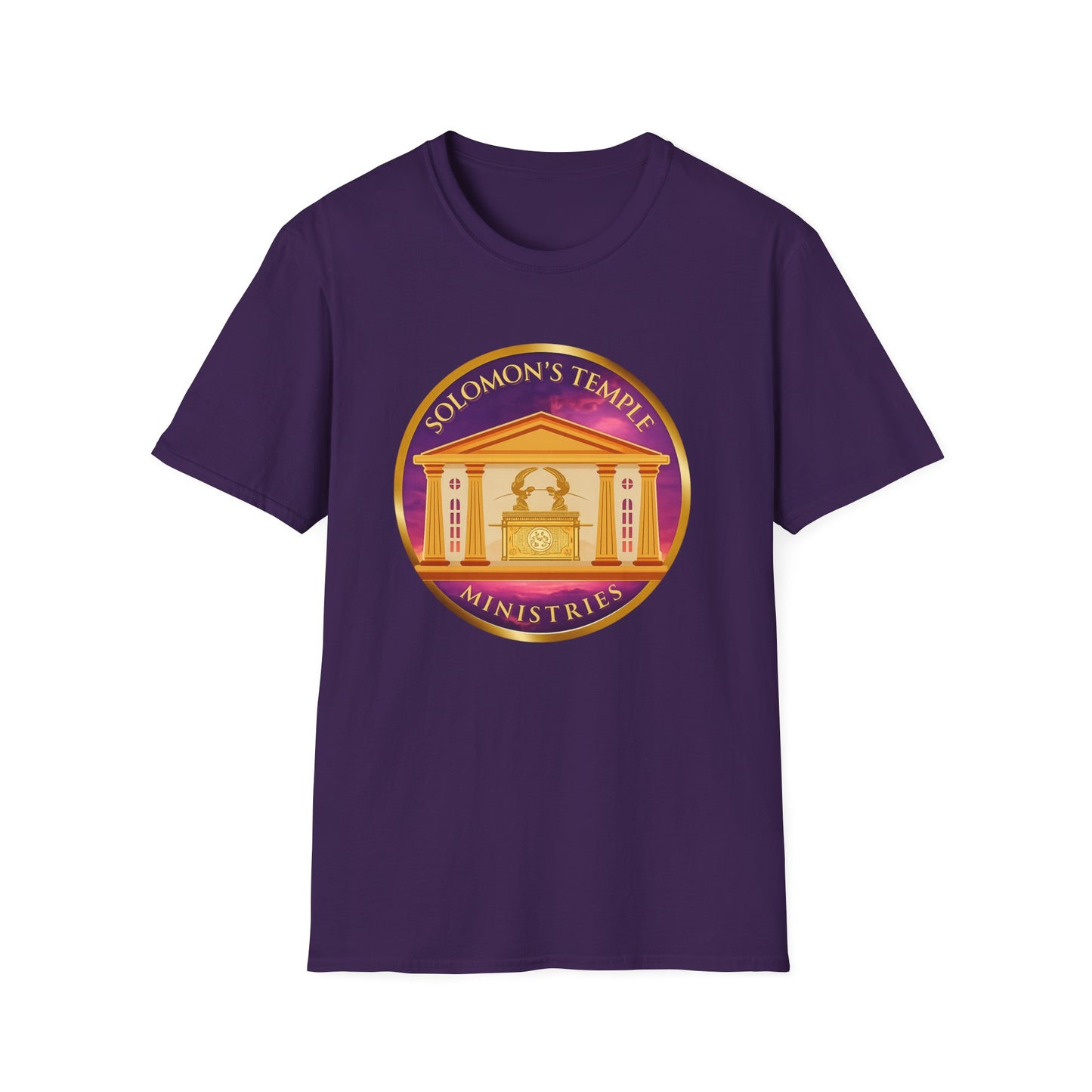 Church Ministry T-Shirt — Solomon’s Temple / Deacon Wright Logo Tee