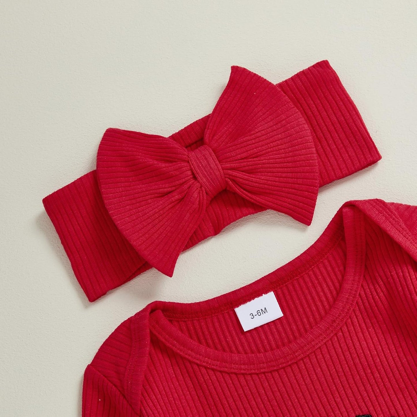 My First Christmas Baby Girl Outfit Cute Santa Romper Long Sleeve Onesie Jumpsuit Infant Newborn Outfits Clothes