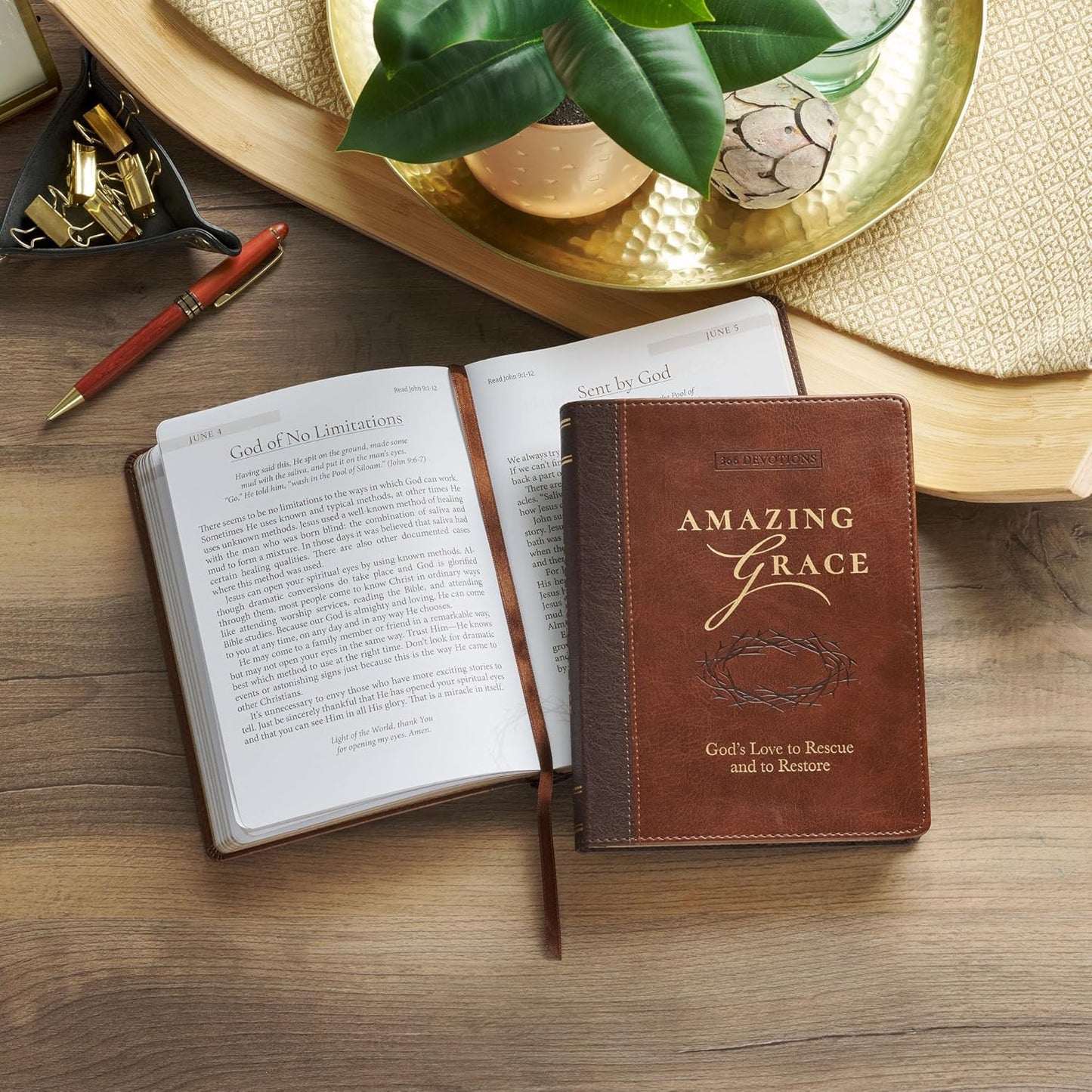 Transform Your Spirit: Experience Daily Renewal with the Amazing Grace Devotional